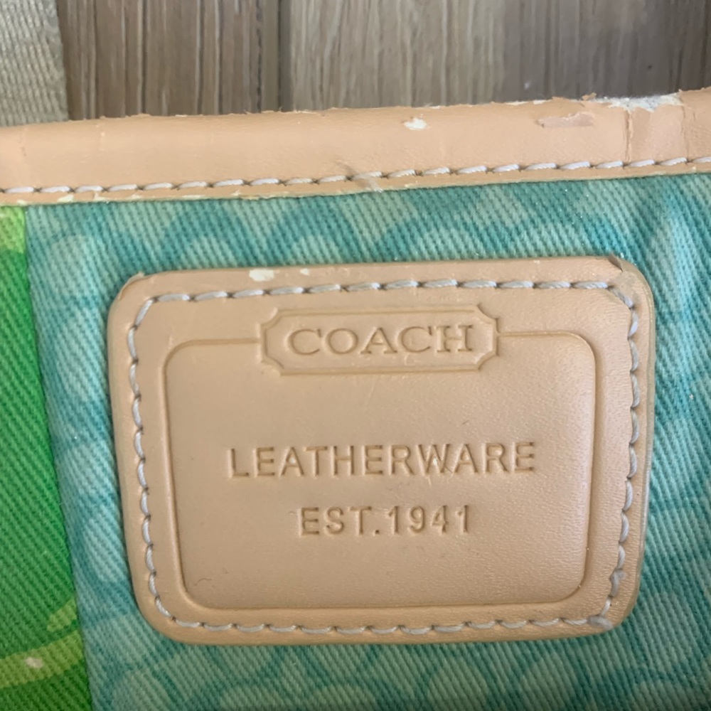 Coach Mini Patchwork Purse - Picture 5 of 5